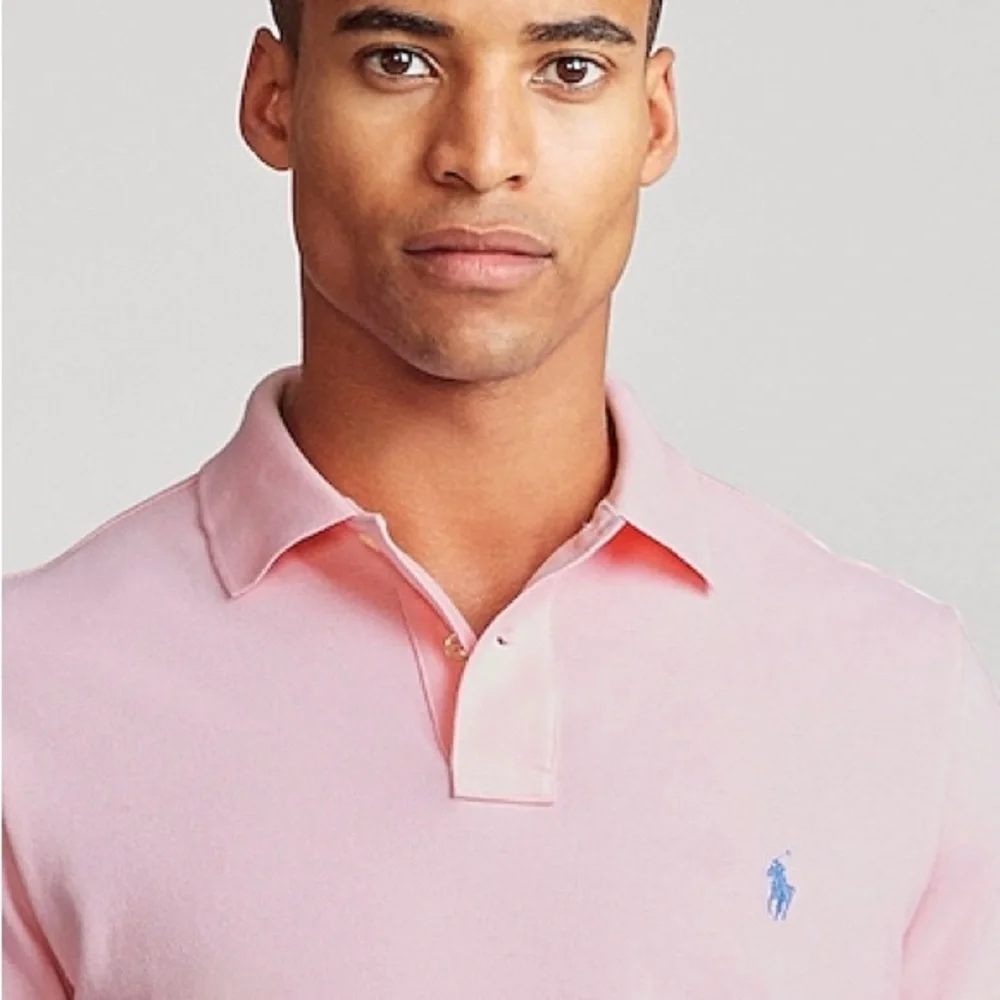Polo Ralph Lauren Classic Polo Golf Shirt in Carmel Pink Size Large